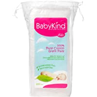 BabyKind Discos de algodón de tamaño extragrande- Pack de 6 x 100 unidades